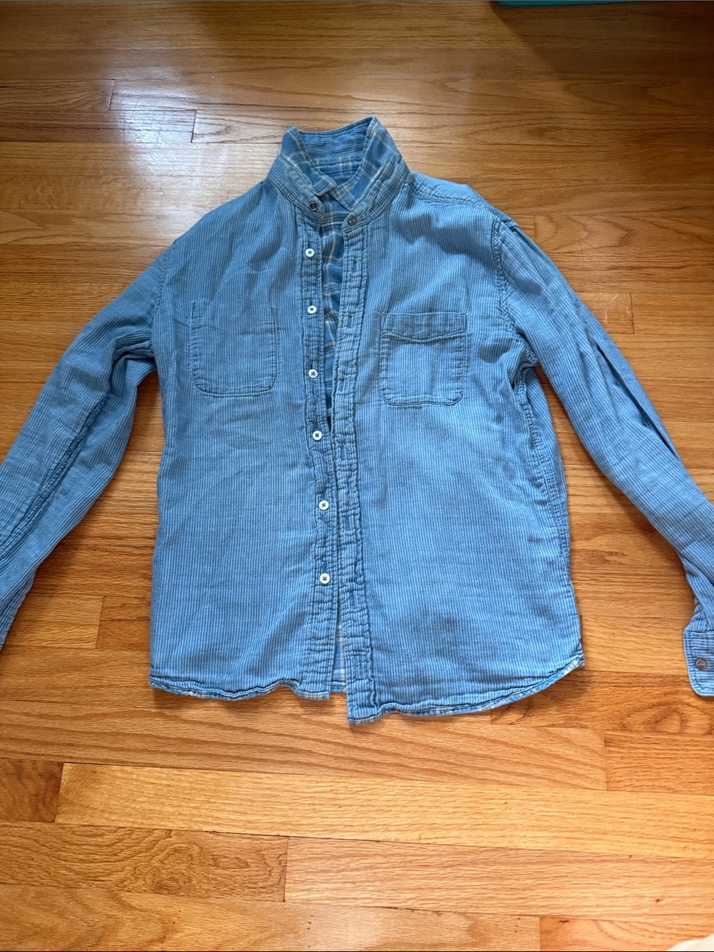 FAHERTY BRAND The Reversible Trestles Check Shirt Size Small ( no size tag ) - Picture 4 of 6